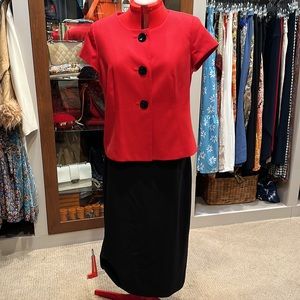 Anne Klein Short Sleeve Suit Jacket size 12